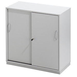 Unterschrank, HxBxT 942 x 913 x 420 mm, lichtgrau RAL 7035.