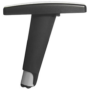 Armlehnen, 1 Paar, höhenverstellbar, schwarz.