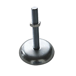 Nivellierset, VE 4 Fußplatten, um 70 mm höhenverstellbar.