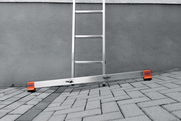 Zusatztraverse COMBI, Aluminium, grau.